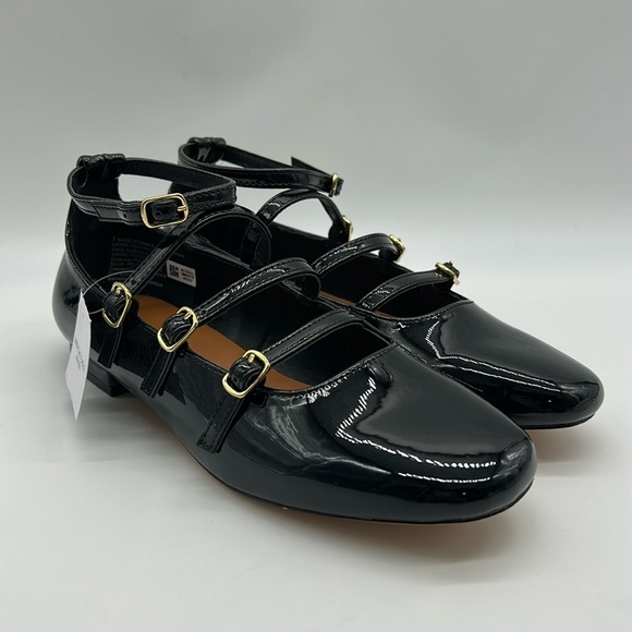 2355- American Eagle Mary Jane Women’s Shoes Black Color Size 7 NWT - Picture 3 of 10